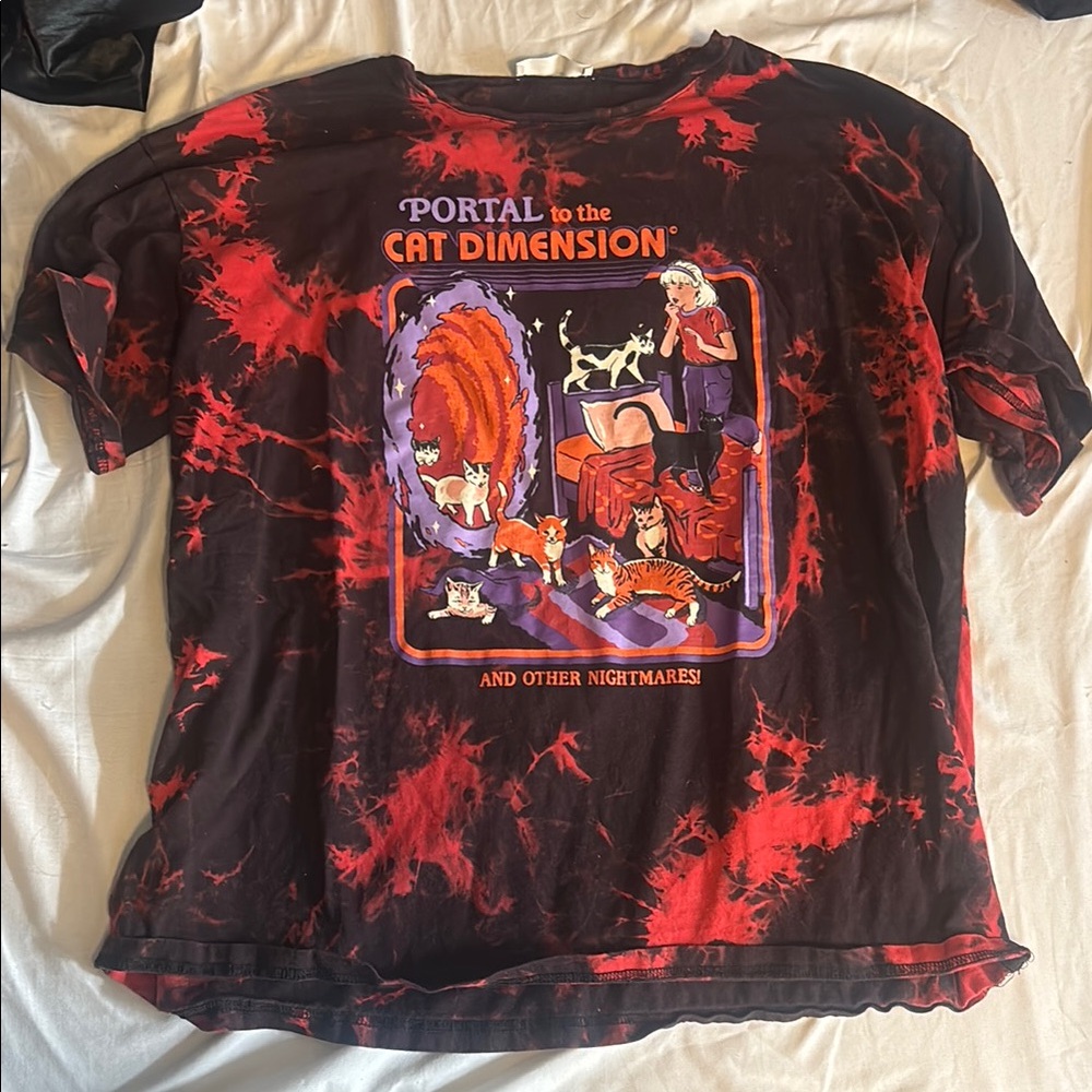 Portal to the Cat Dimension Graphic Tee